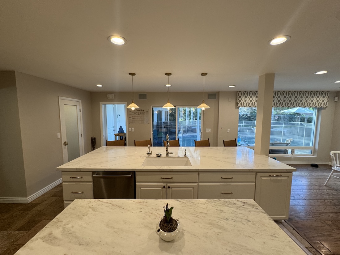 Interior renovation work — Legacy Design Concrete Construction.